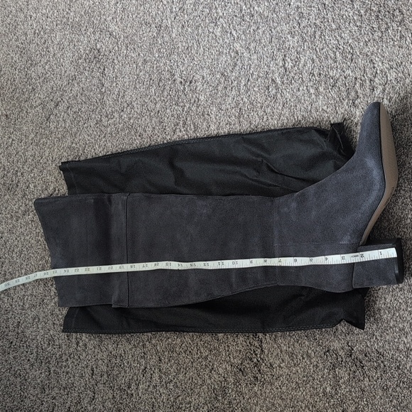NIB WHBM suede gray over the knee boot sz 10 Zahra - Picture 10 of 10